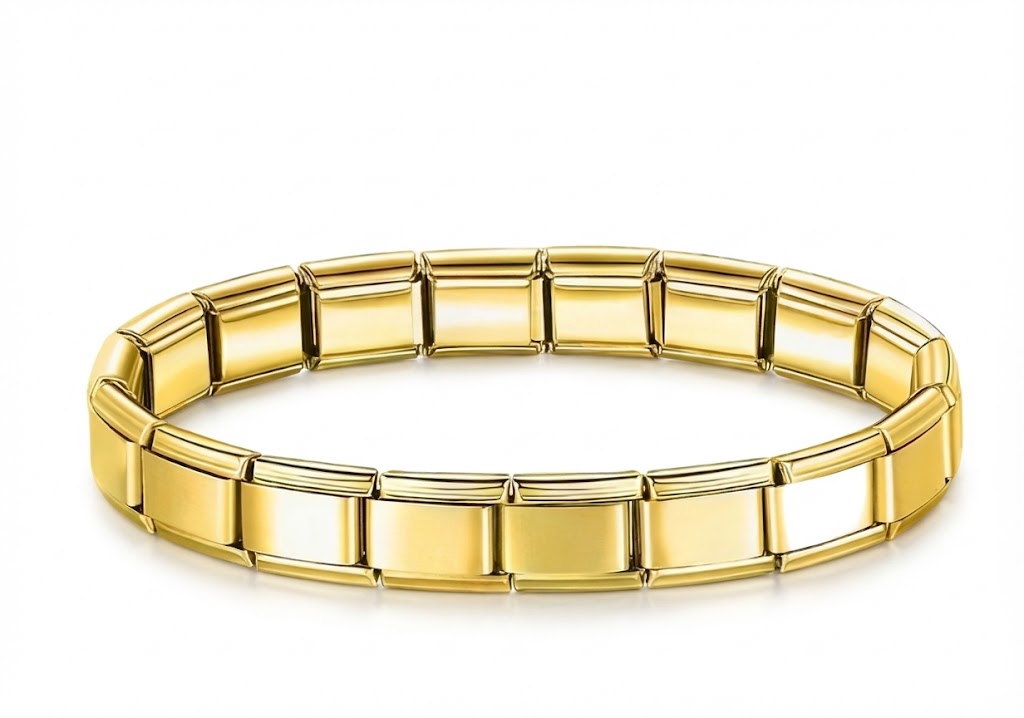 Bracelet charms en or